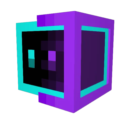 Hamstergedon Minecraft avatar head, 3D render