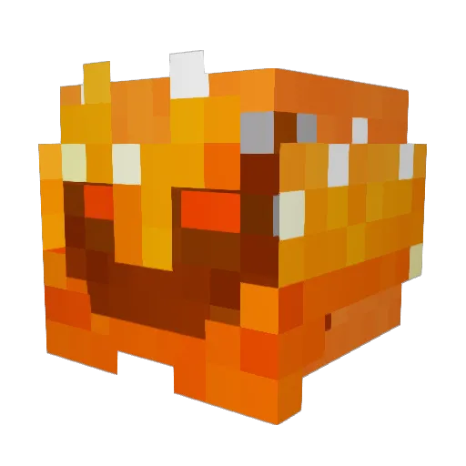 Hamtaro9000 Minecraft avatar head, 3D render