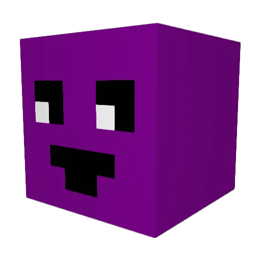 HamzaDaNoob Minecraft avatar head, 3D render