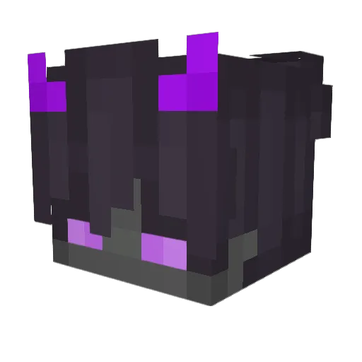 HamzaR13 Minecraft avatar head, 3D render