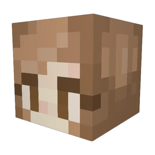 HanChanChan Minecraft avatar head, 3D render