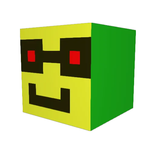 HanSolo5209 Minecraft avatar head, 3D render