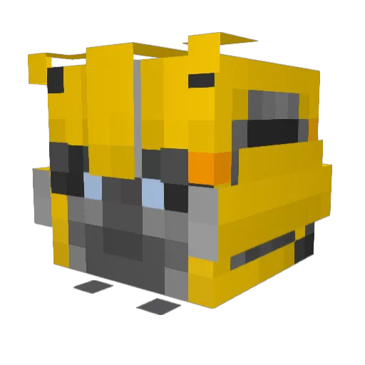 Han_GG Minecraft avatar head, 3D render