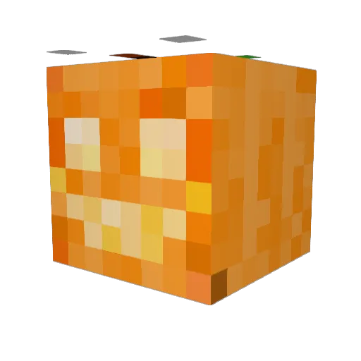 Hanaenae Minecraft avatar head, 3D render