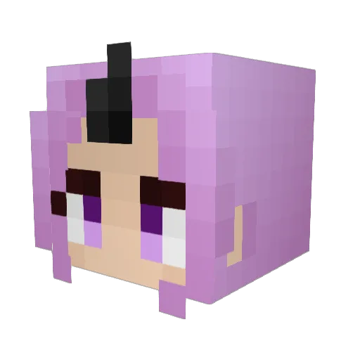 Minecraft-Avatar von Hanakoa: Kopf als 3D-Render