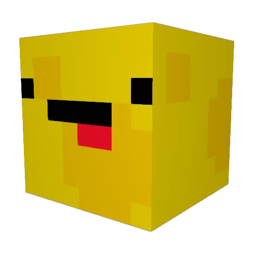 Hanami0_0 Minecraft avatar head, 3D render