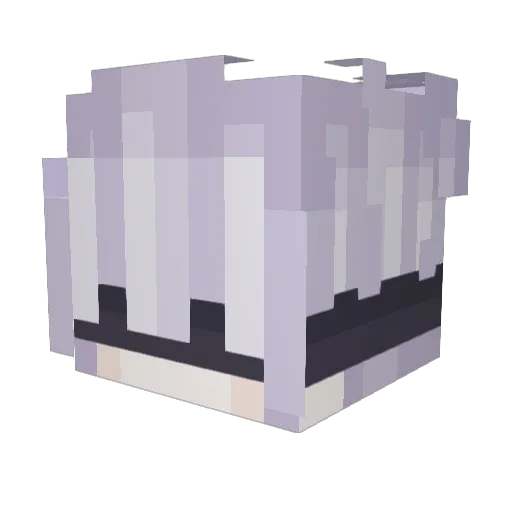 Hanboluotoss Minecraft avatar head, 3D render