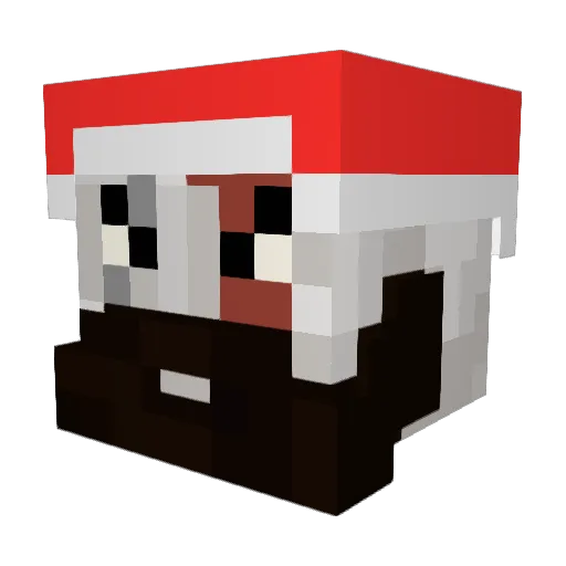 HandSpur Minecraft avatar head, 3D render