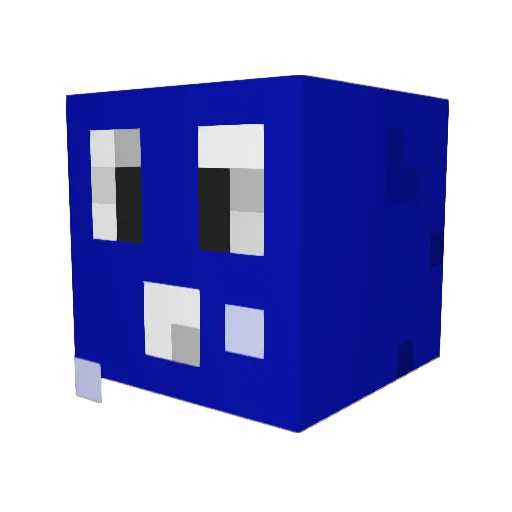Handith Minecraft avatar head, 3D render