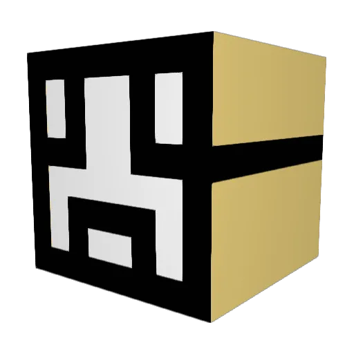 HandsomeZjy Minecraft avatar head, 3D render