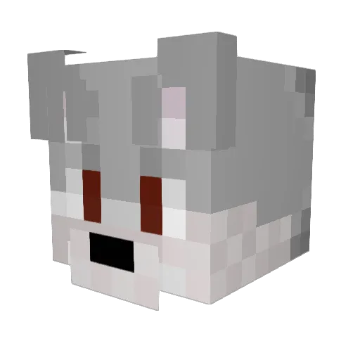 Handsome_AJ Minecraft avatar head, 3D render