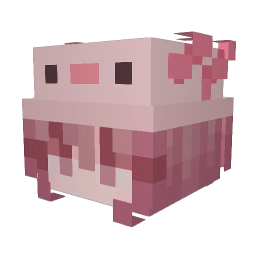 Handsomeness Minecraft avatar head, 3D render