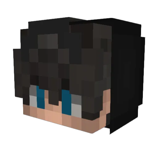 HankMan13 Minecraft avatar head, 3D render
