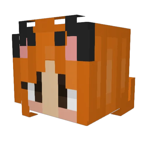 HannaKat635 Minecraft avatar head, 3D render