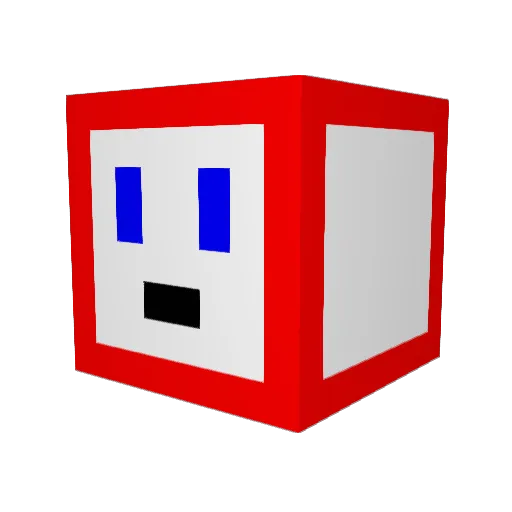 Hannah04Marie Minecraft avatar head, 3D render