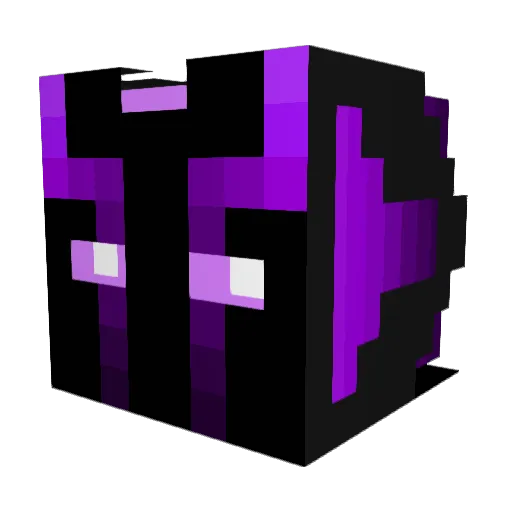 HannahBeeC Minecraft avatar head, 3D render