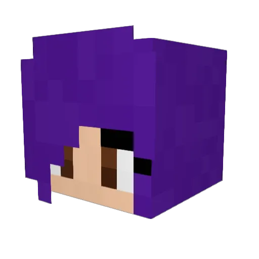 Hannah__Rose Minecraft avatar head, 3D render