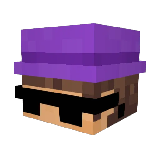 Hannes_cgn20 Minecraft avatar head, 3D render