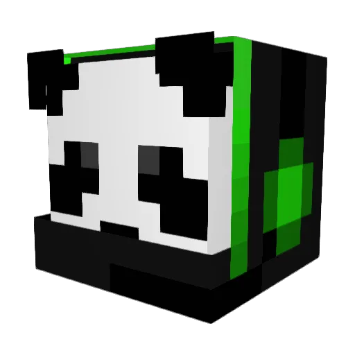 Hanneshanuta77 Minecraft avatar head, 3D render