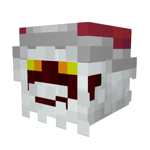 Hannibal67 Minecraft avatar head, 3D render