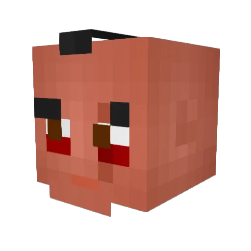 Hannibal_vaper Minecraft avatar head, 3D render