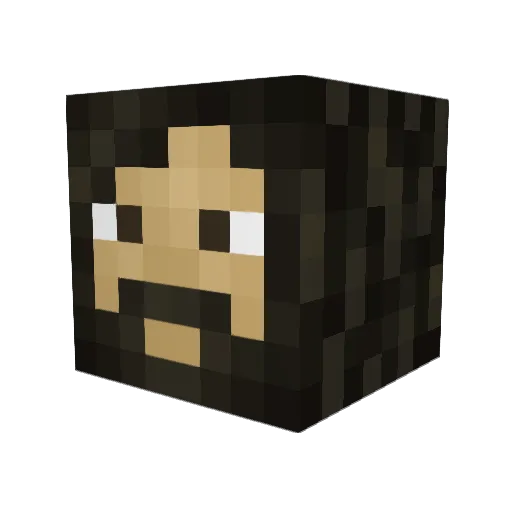 Hans_Kloss333 Minecraft avatar head, 3D render