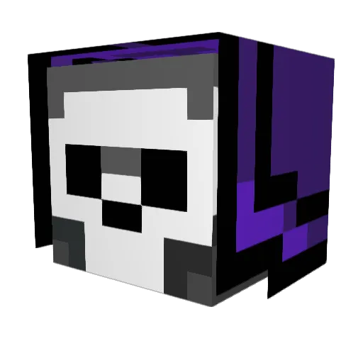 Hansbla666 Minecraft avatar head, 3D render