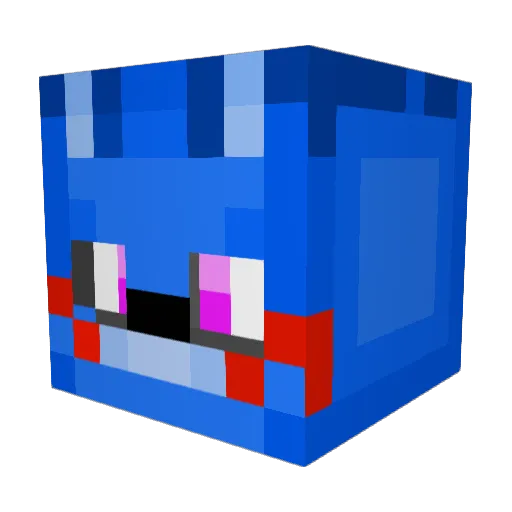 Hansemann2010 Minecraft avatar head, 3D render