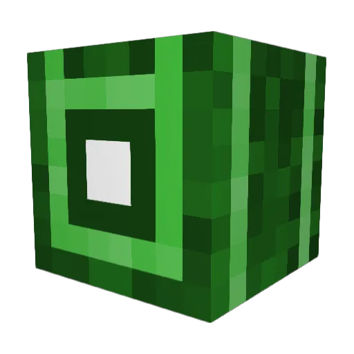 HansenBBQ Minecraft avatar head, 3D render