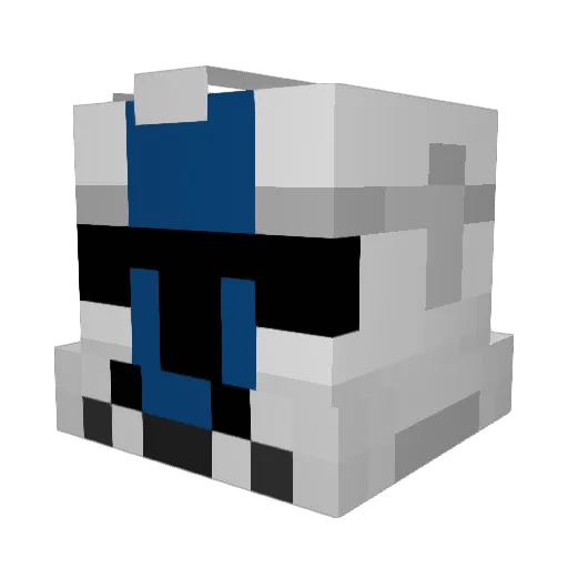 Hansmann93 Minecraft avatar head, 3D render