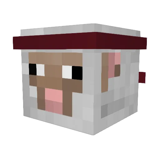 HansooTheFirst Minecraft avatar head, 3D render