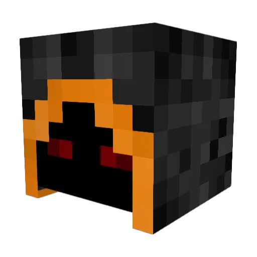 Hanz1111 Minecraft avatar head, 3D render