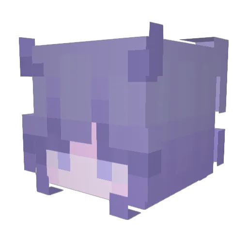 Haosao96 Minecraft avatar head, 3D render