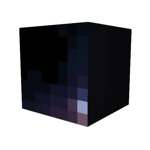 HappensG Minecraft avatar head, 3D render