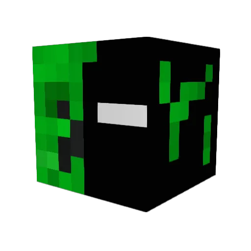 Happy09234 Minecraft avatar head, 3D render