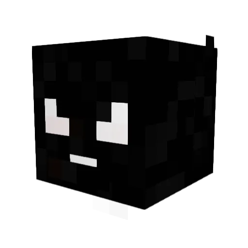 Happy1Gamer_ Minecraft avatar head, 3D render