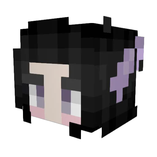 Happy4_u Minecraft avatar head, 3D render