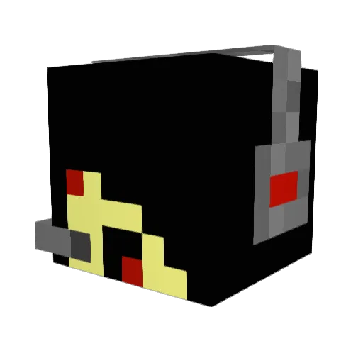 HappyAl1511 Minecraft avatar head, 3D render