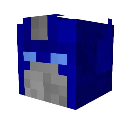 HappyCamper_NZ Minecraft avatar head, 3D render