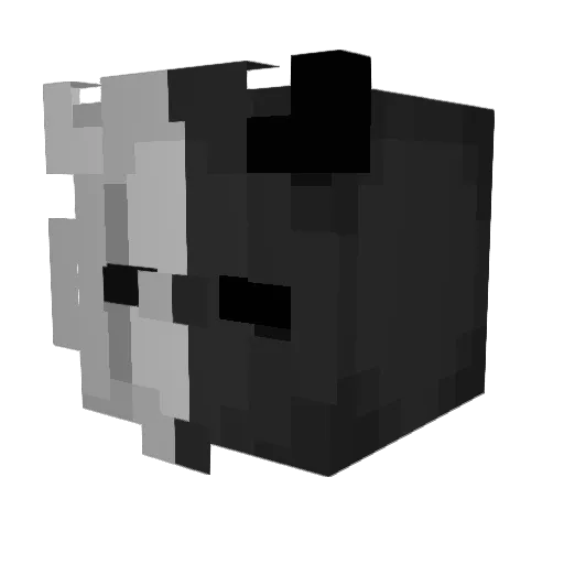 HappyGilmore213 Minecraft avatar head, 3D render