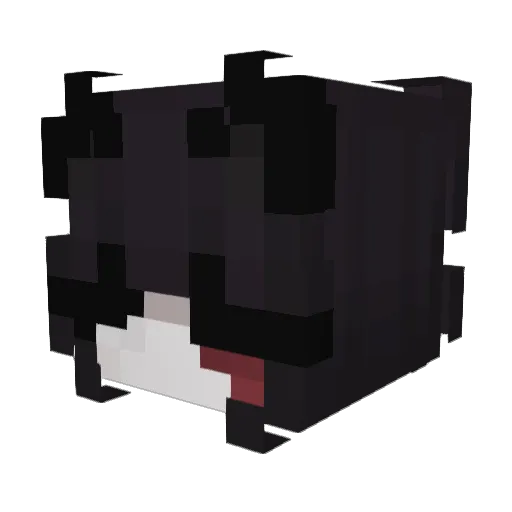 HappyPepperUWU Minecraft avatar head, 3D render