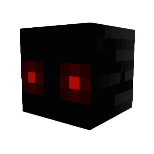 HappySpleen Minecraft avatar head, 3D render
