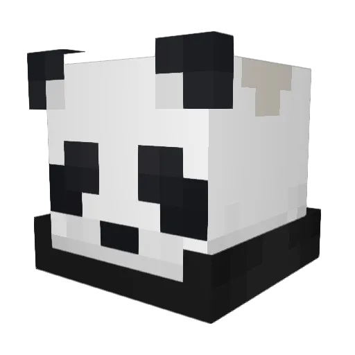 HappyXOne Minecraft avatar head, 3D render