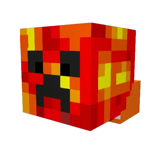 Happy_Bear Minecraft avatar head, 3D render