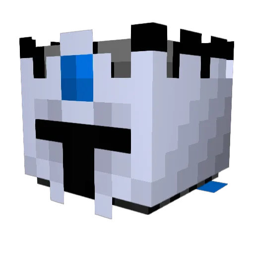 Happy_Daisy Minecraft avatar head, 3D render