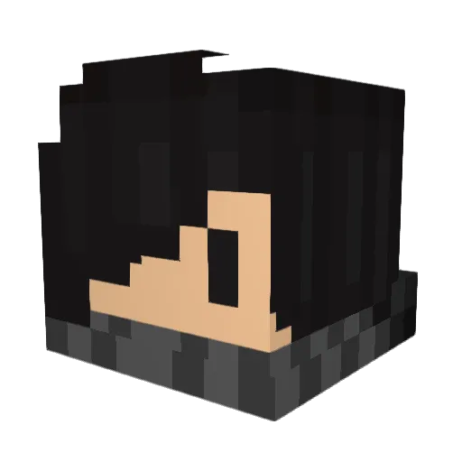 Happy_Dayo Minecraft avatar head, 3D render