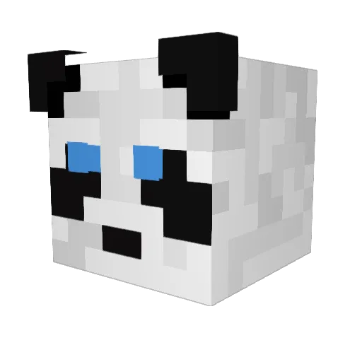 Happybox69 Minecraft avatar head, 3D render