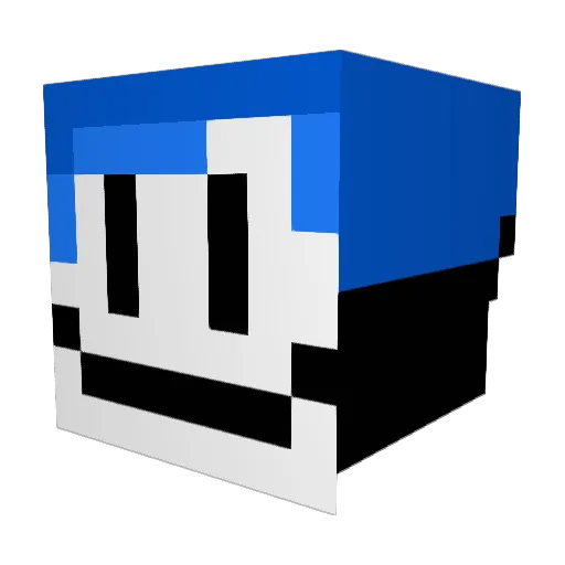 Happykittycat11 Minecraft avatar head, 3D render
