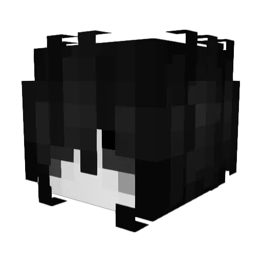 Happymama1203 Minecraft avatar head, 3D render