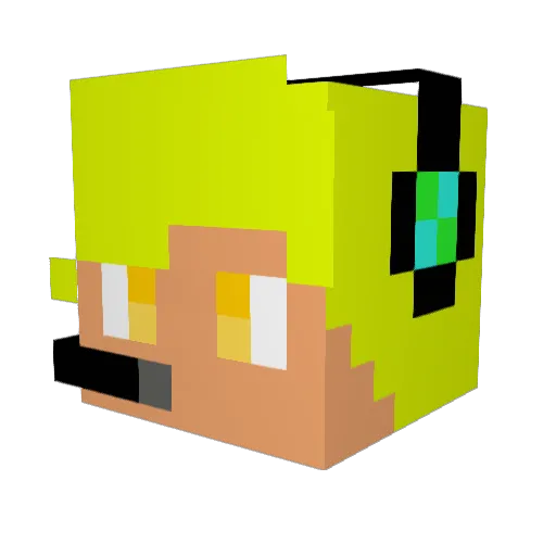 Happymichael1152 Minecraft avatar head, 3D render